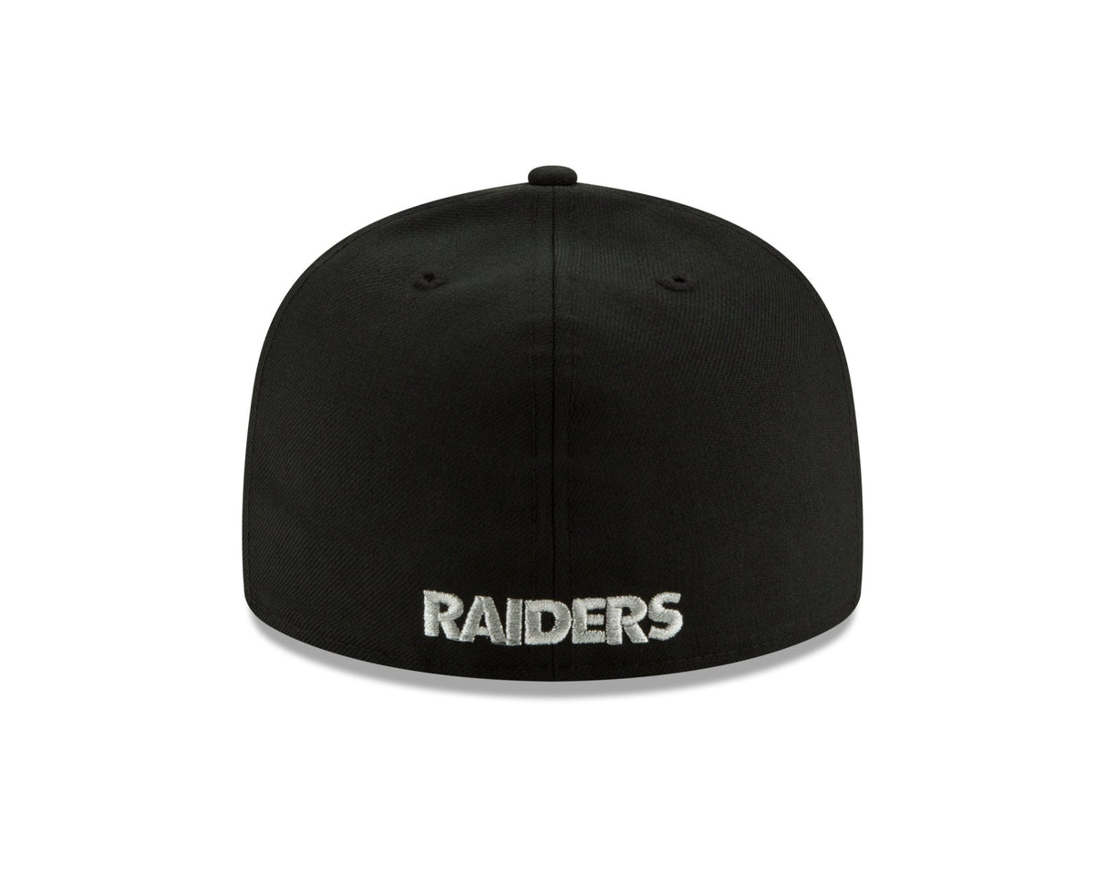 Las Vegas Raiders Authentic Collection Black & White 59FIFTY Fitted - New Era -