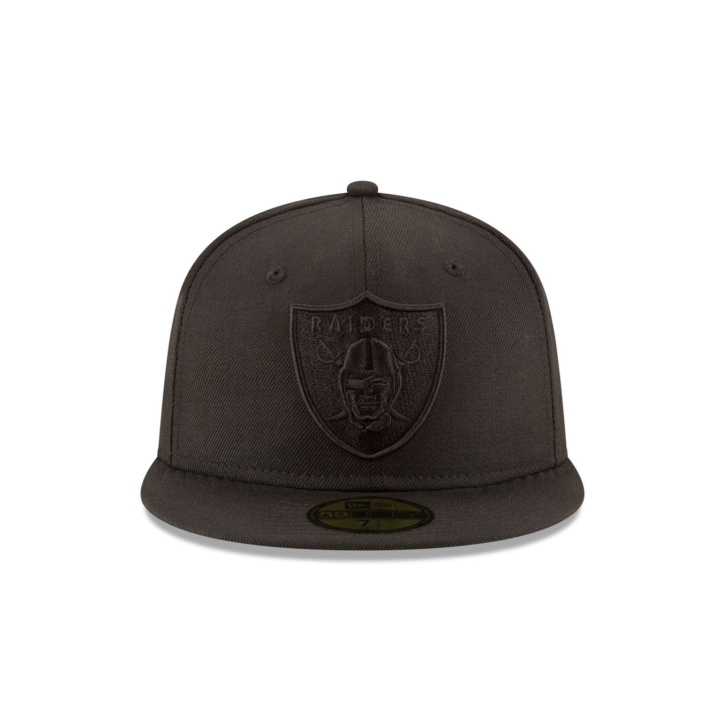 Las Vegas Raiders Authentic Collection Blackout 59FIFTY Fitted - New Era -