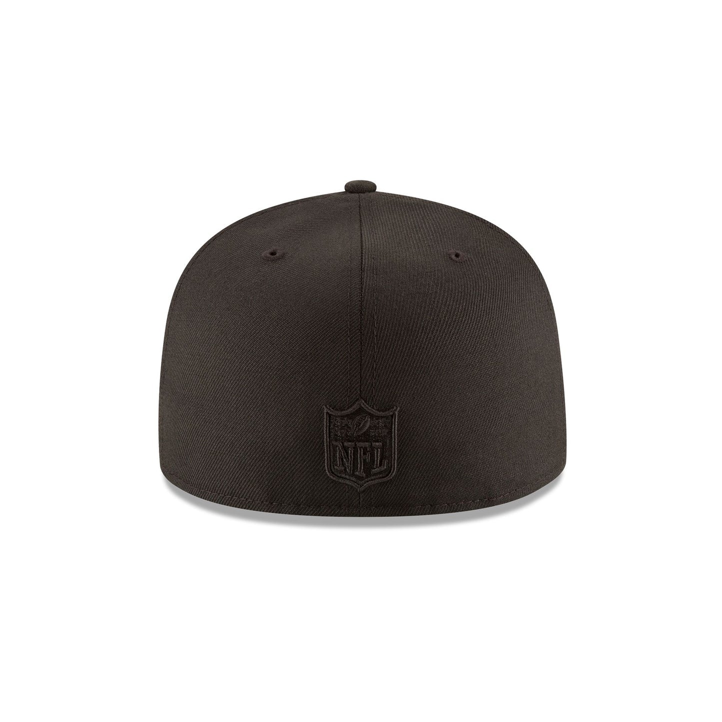 Las Vegas Raiders Authentic Collection Blackout 59FIFTY Fitted - New Era -