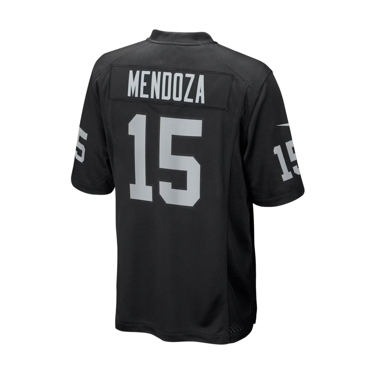 Las Vegas Raiders Fernando Mendoza Black 2026 NFL Draft First Round Pick Game Jersey - Nike - 2304401123401
