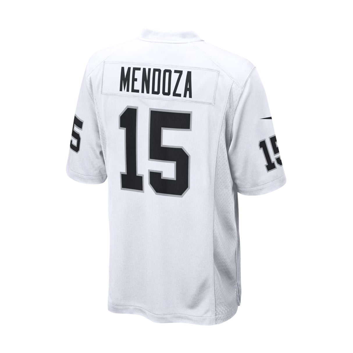 Las Vegas Raiders Fernando Mendoza White Game Player Jersey - Nike - 2304401123409