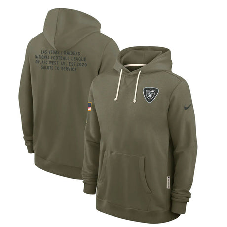 Las Vegas Raiders NikeĀ® Dri - Fit Salute To Service Sideline Hoodie - Nike -