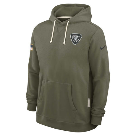 Las Vegas Raiders NikeĀ® Dri - Fit Salute To Service Sideline Hoodie - Nike -