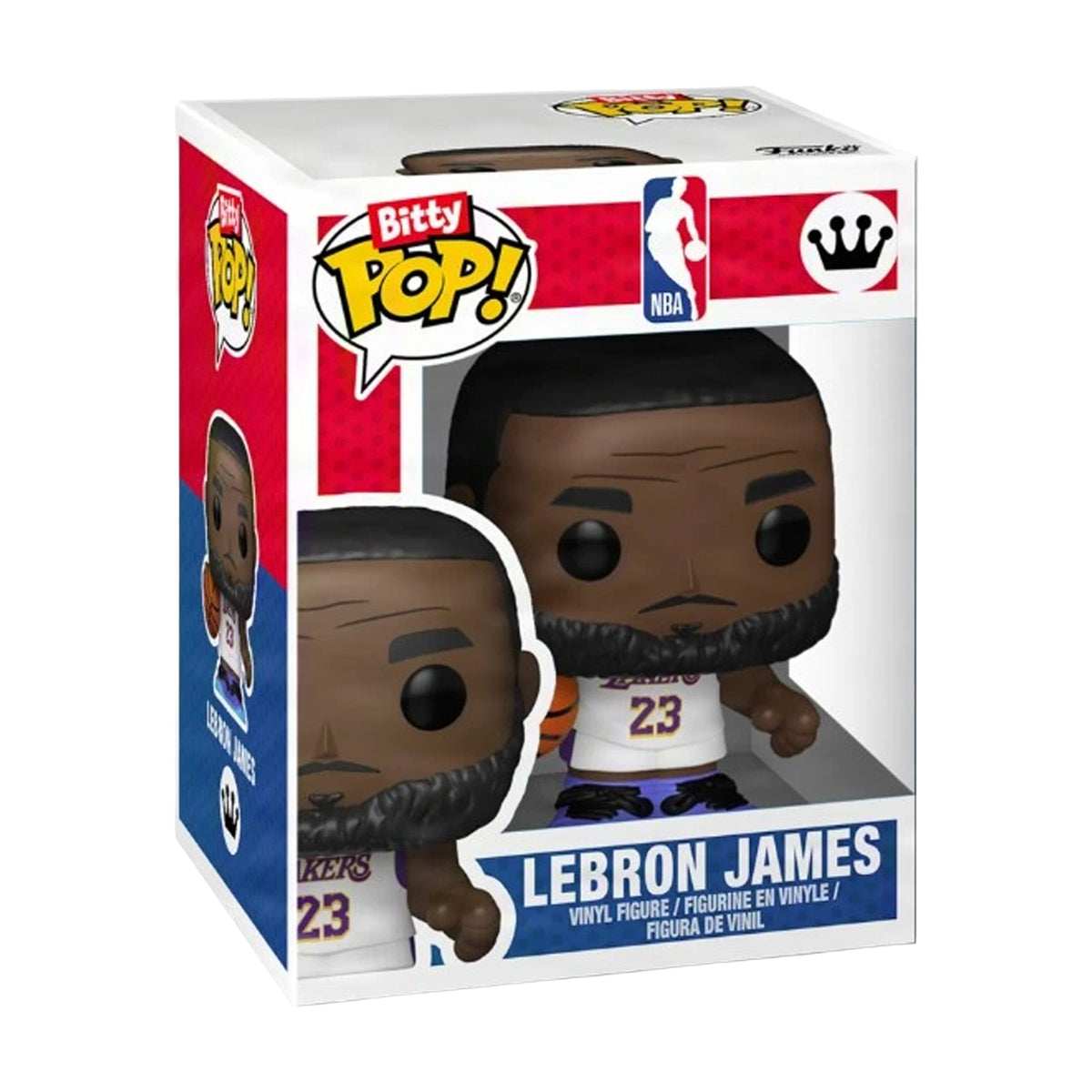Los Angeles Lakers LeBron James Bitty Pop! Towns Basketball Arena