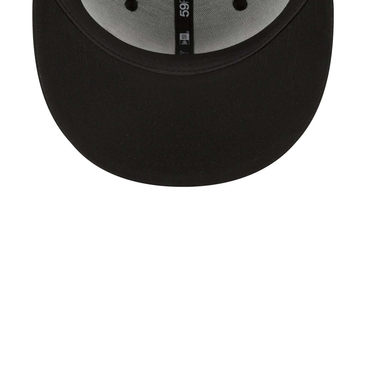 Long Beach State Yellow LB Logo Black 59FIFTY Fitted Hat - New Era -