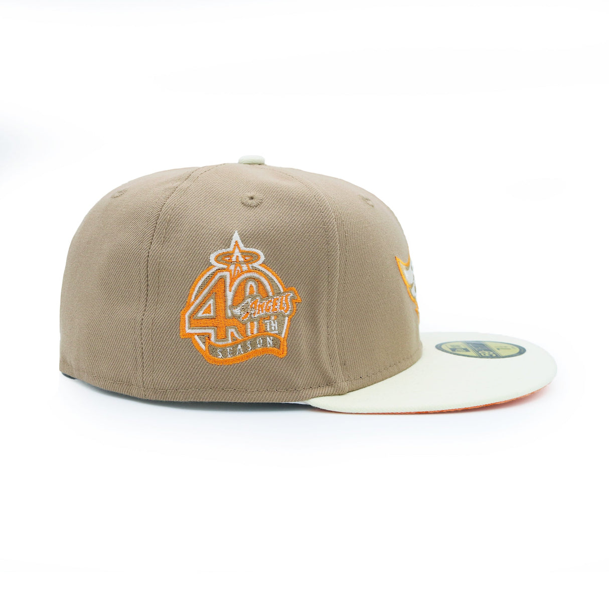 Los Angeles Anaheim Angels Orange Khaki 59FIFTY Fitted - New Era -