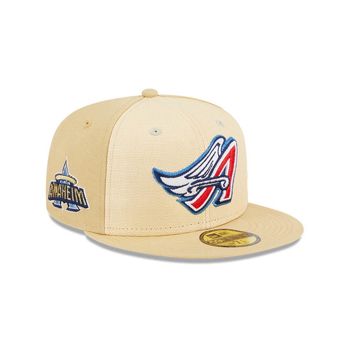 Los Angeles Anaheim Angels Raffia Front Vegas Gold Edition 59FIFTY - New Era -