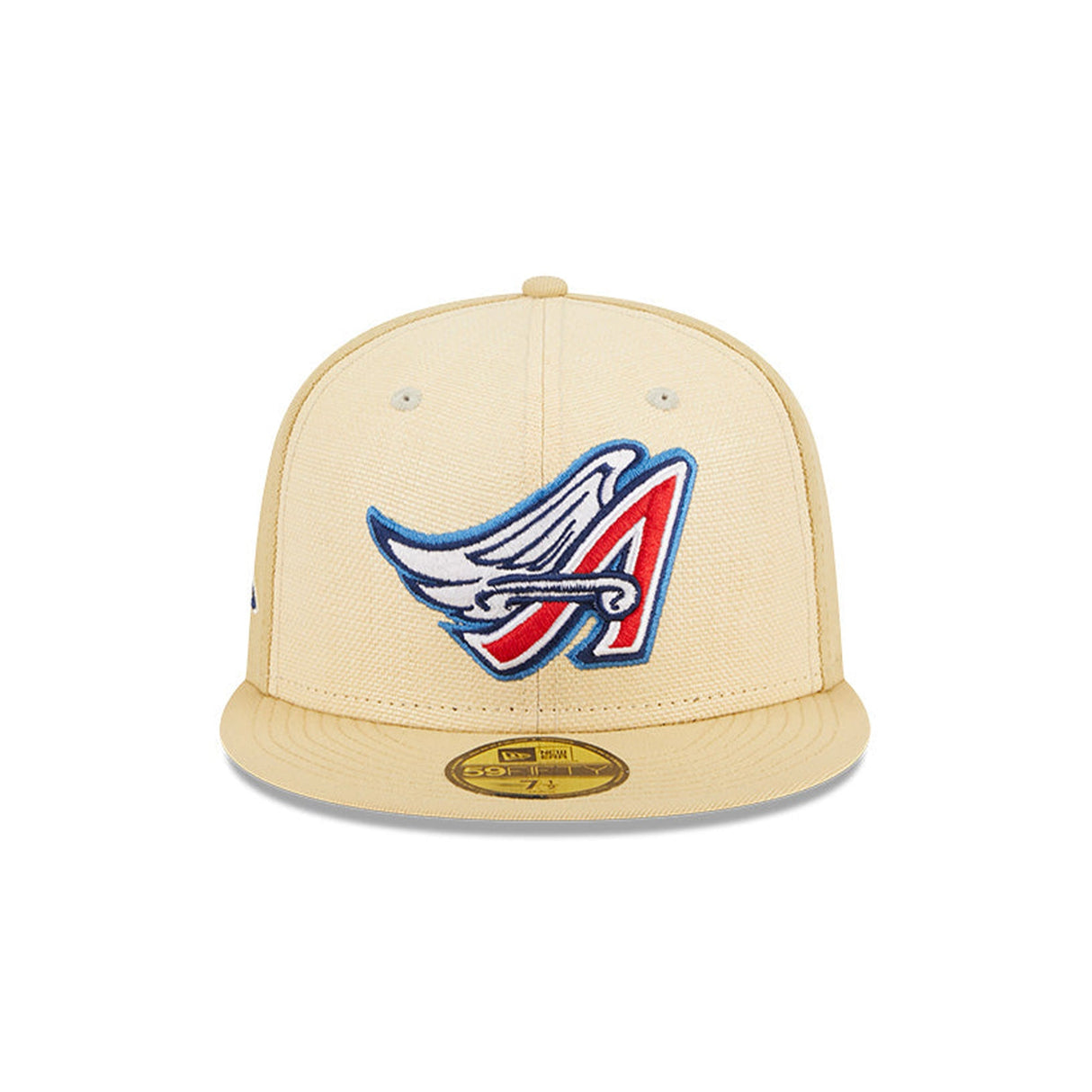 Los Angeles Anaheim Angels Raffia Front Vegas Gold Edition 59FIFTY - New Era -