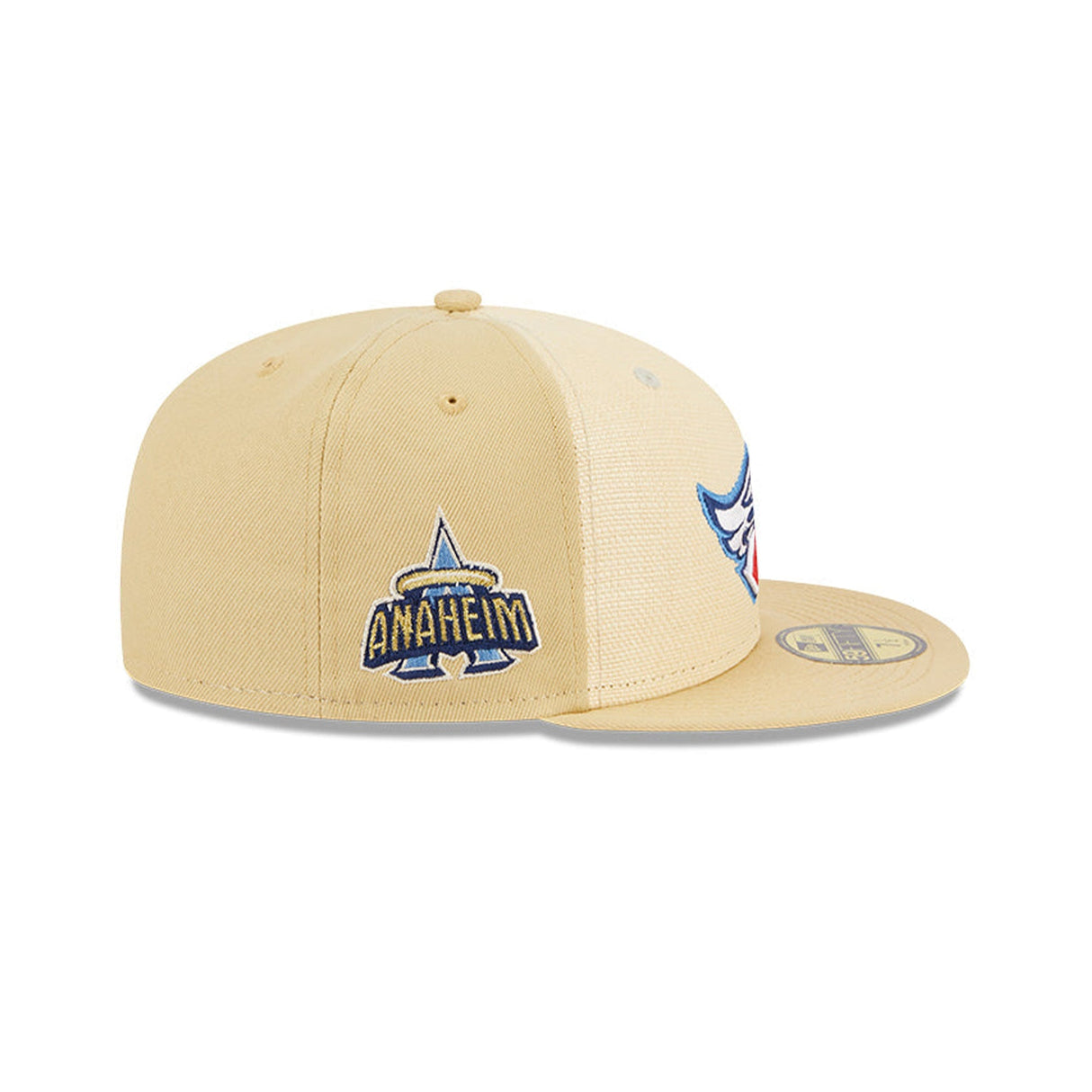 Los Angeles Anaheim Angels Raffia Front Vegas Gold Edition 59FIFTY - New Era -