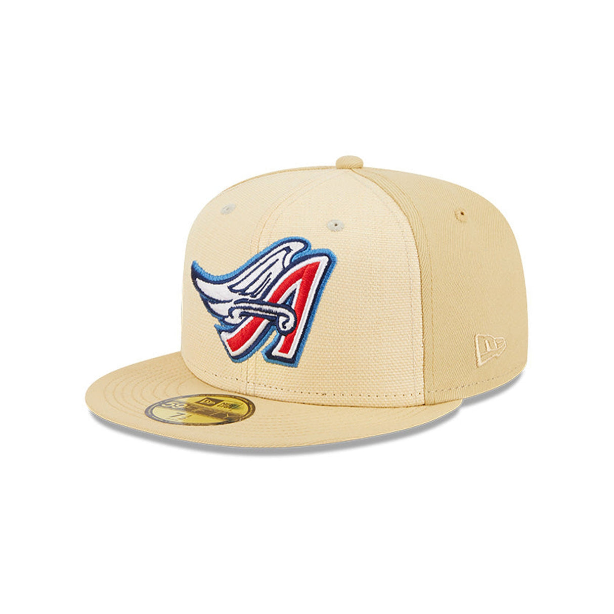 Los Angeles Anaheim Angels Raffia Front Vegas Gold Edition 59FIFTY - New Era -
