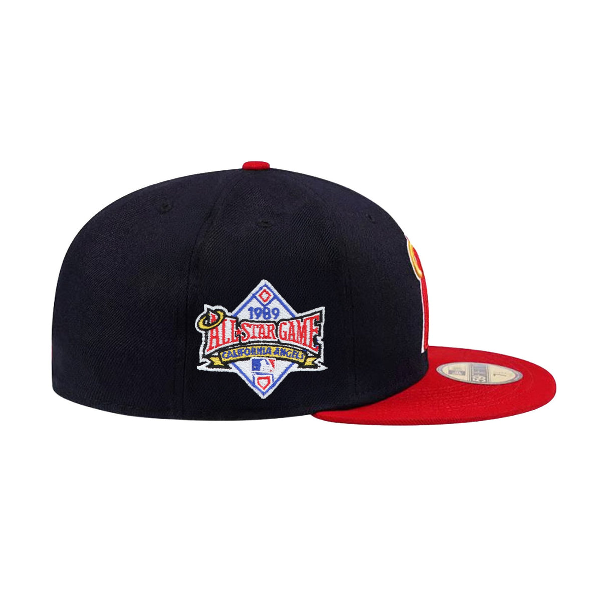 Los Angeles Angels 1968 All Star Game Side Patch Navy 59FIFTY Fitted Hat - New Era - 23242740212