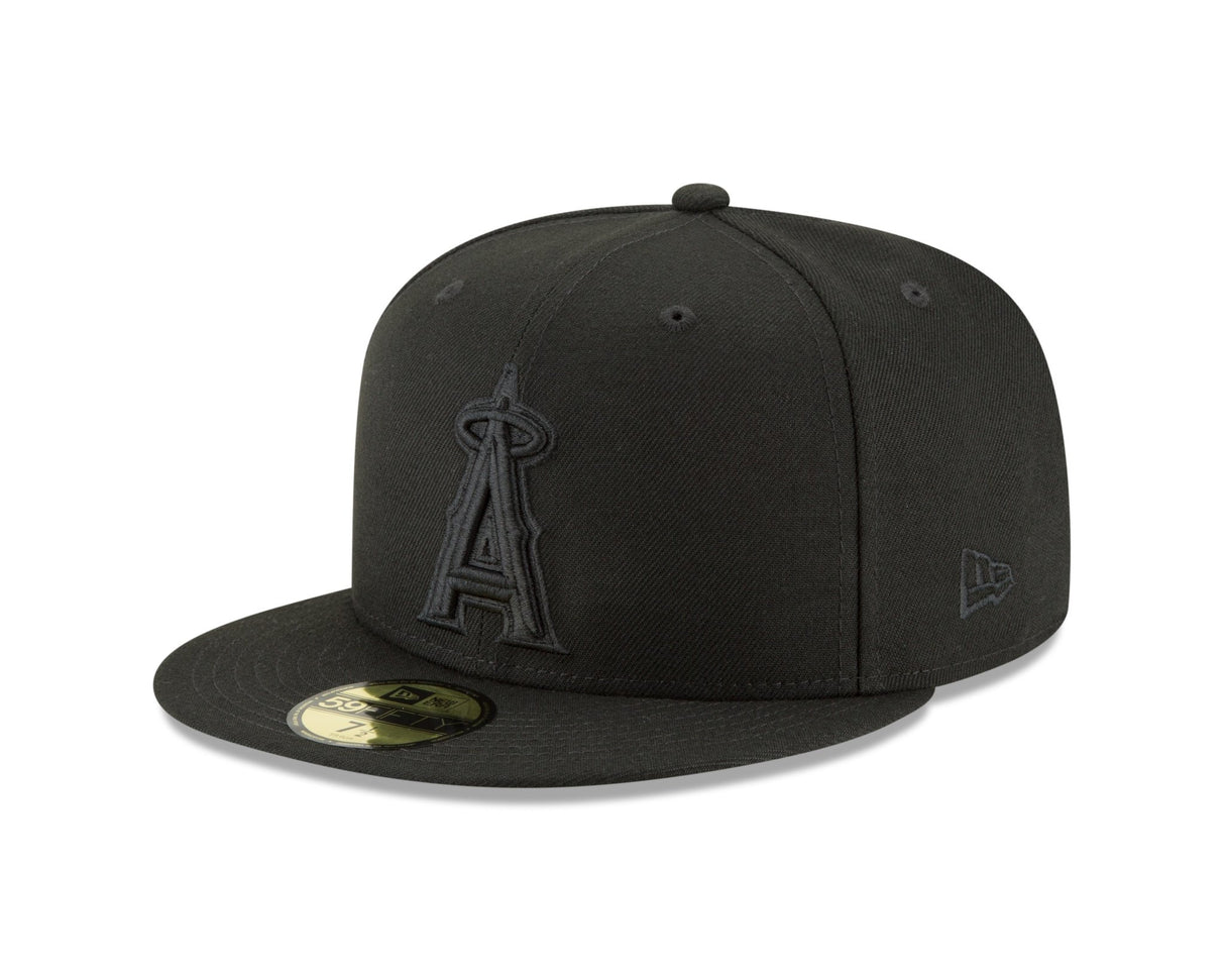 Los Angeles Angels Authentic Collection Blackout 59FIFTY Fitted - New Era -