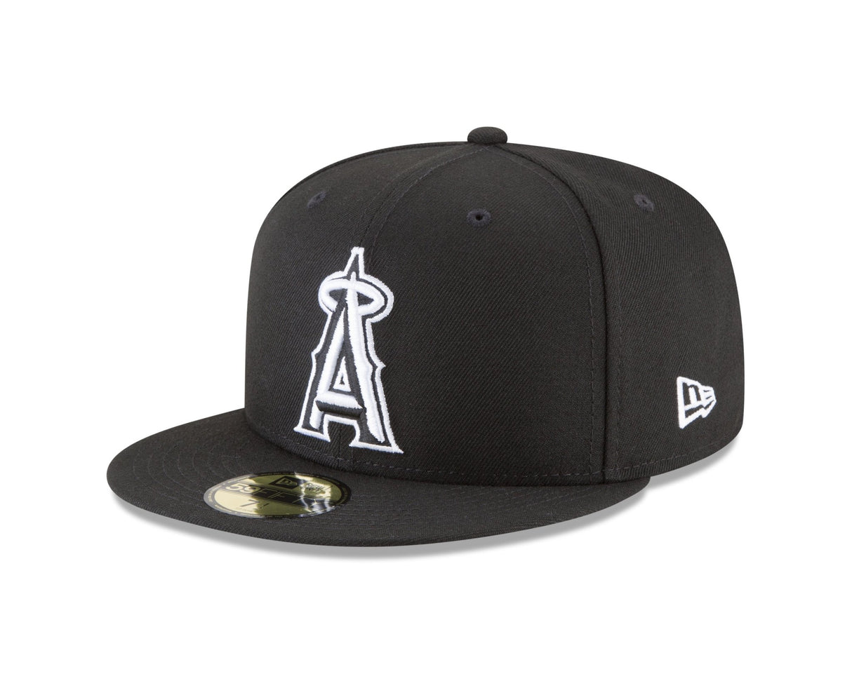 Los Angeles Angels Authentic Collection White Outline 59FIFTY - New Era -