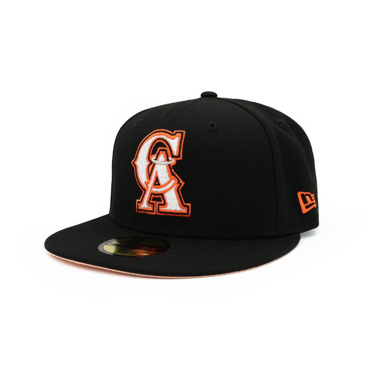 Los Angeles Angels Black Flame CA 59FIFTY Fitted - New Era -