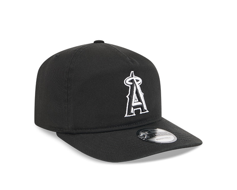 Los Angeles Angels Black New Era 19TWENTY Snapback Hat - New Era -