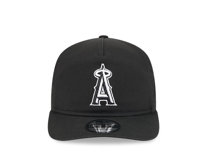 Los Angeles Angels Black New Era 19TWENTY Snapback Hat - New Era -