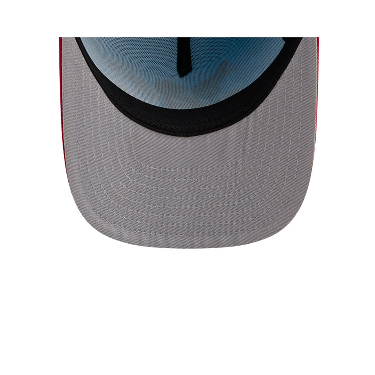 Los Angeles Angels Cartoon Mascot Sky Blue & Red 9FIFTY A - Frame Snapback Hat - New Era - 230118402