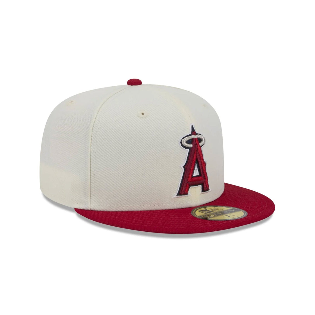 Los Angeles Angels Chrome & Red Two-Tone 59FIFTY Fitted Hat - New Era - 23337040201
