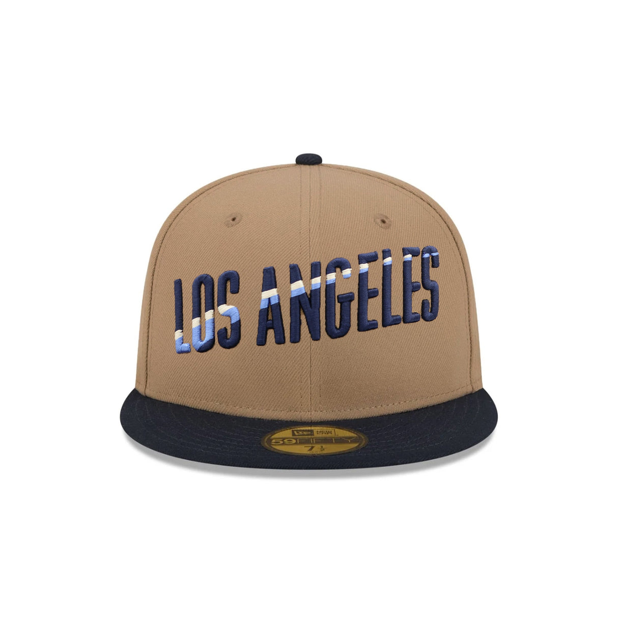 Los Angeles Angels City Connect Wordmark Khaki 59FIFTY Fitted Hat - New Era - 23310541101