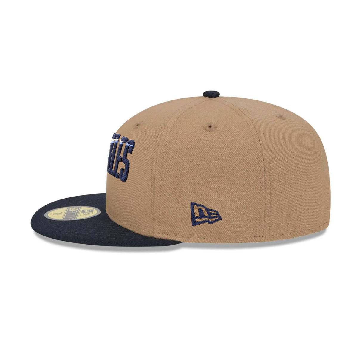 Los Angeles Angels City Connect Wordmark Khaki 59FIFTY Fitted Hat - New Era - 23310541101