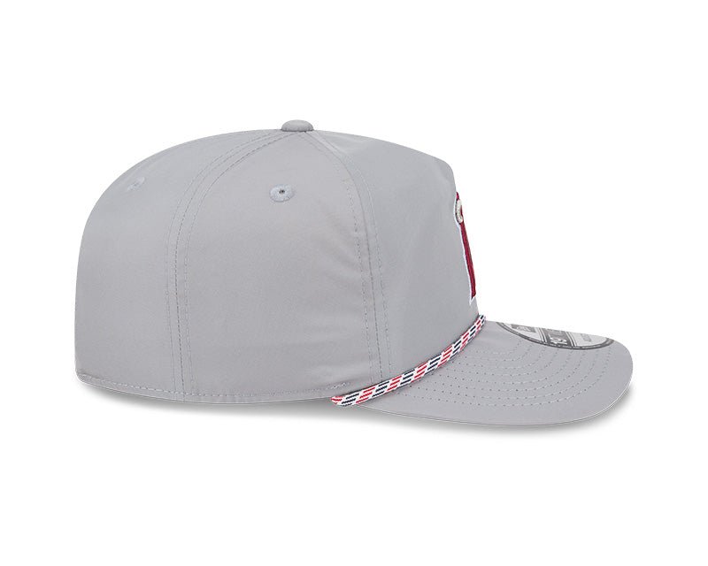 Los Angeles Angels Gray New Era 19TWENTY Rope Snapback Hat - New Era -
