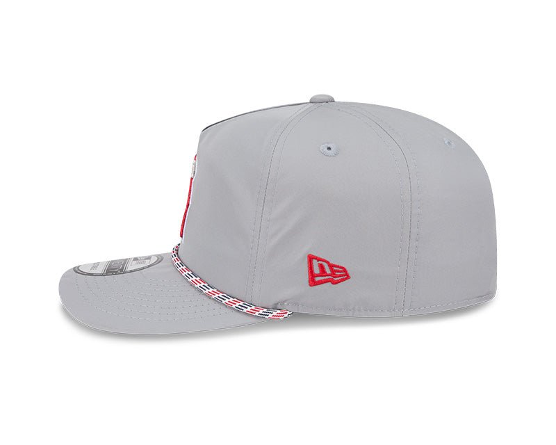 Los Angeles Angels Gray New Era 19TWENTY Rope Snapback Hat - New Era -