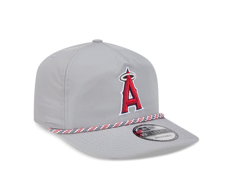 Los Angeles Angels Gray New Era 19TWENTY Rope Snapback Hat - New Era -