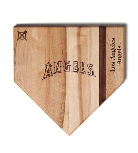 Los Angeles Angels Home Plate Cutting Boards | Multiple Sizes | Multiple Designs - Baseball BBQ -