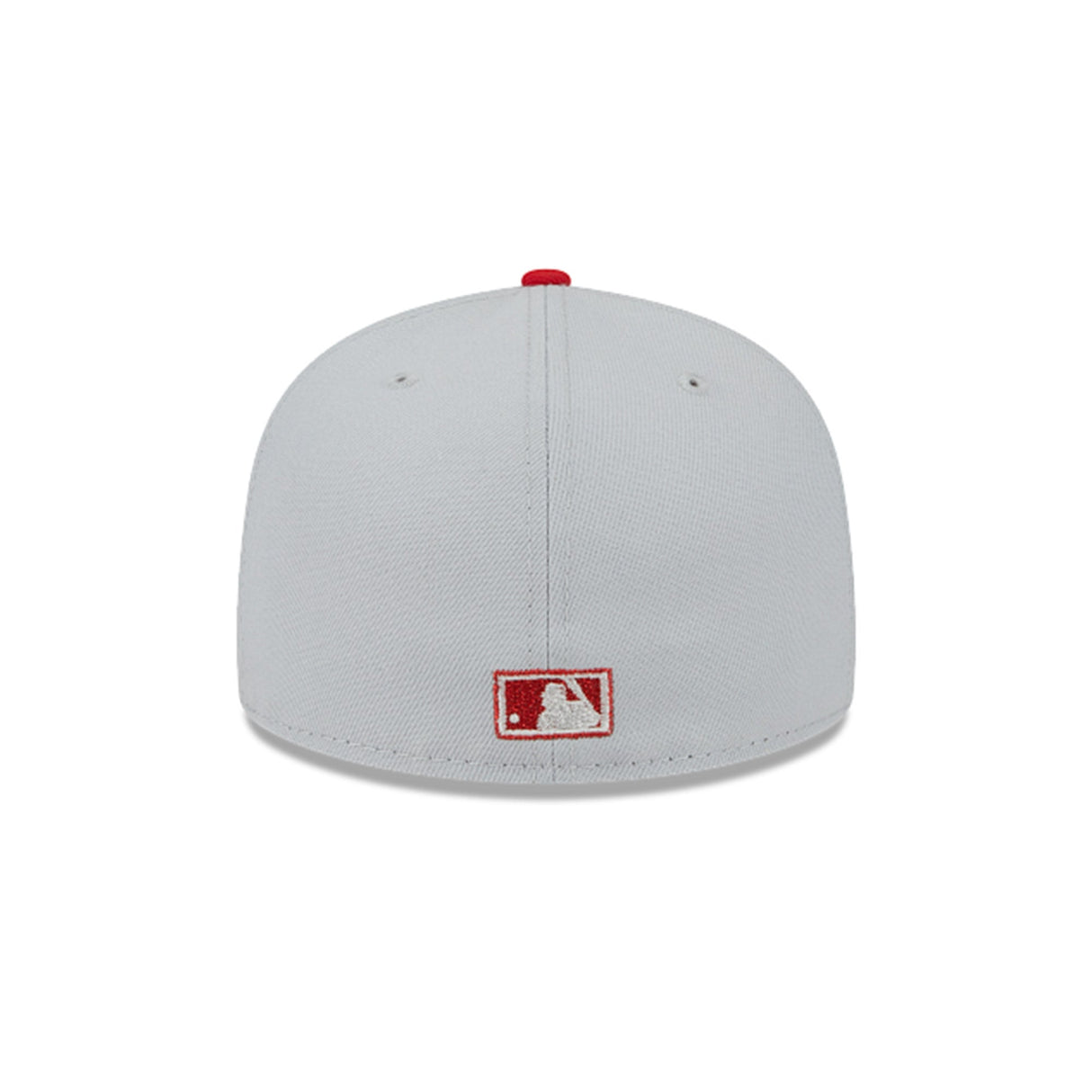Los Angeles Angels Metallic City Gray & Red 59FIFTY Fitted Hat - New Era - 23334740201