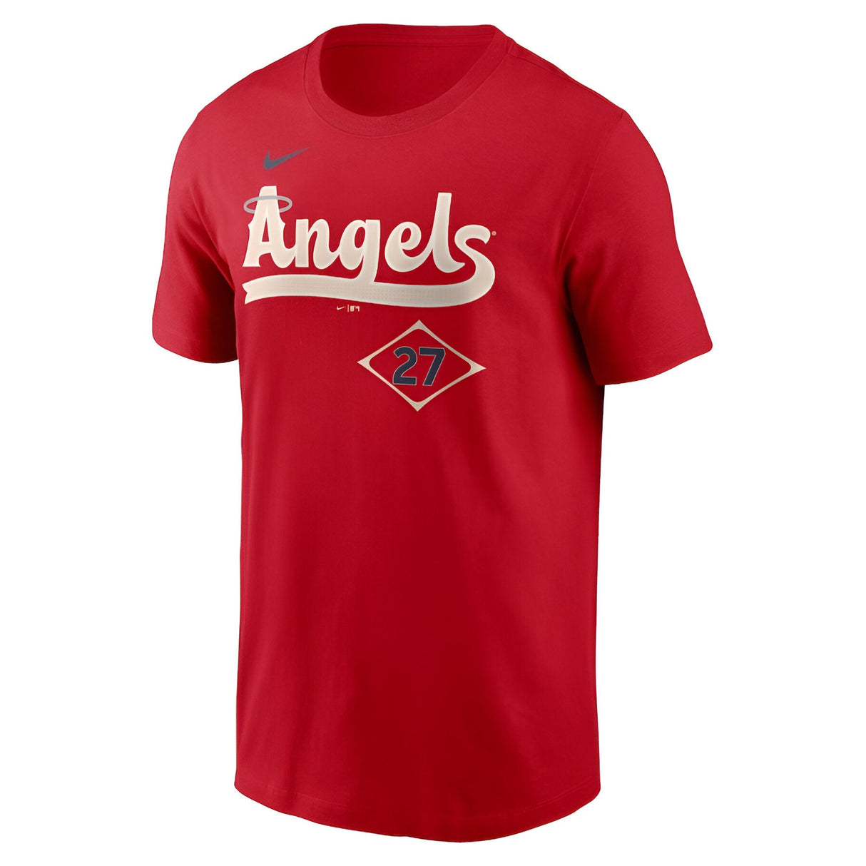 Los Angeles Angels Mike Trout 27 Nike City Connect - Fuse Name & Number T-Shirt - Nike -
