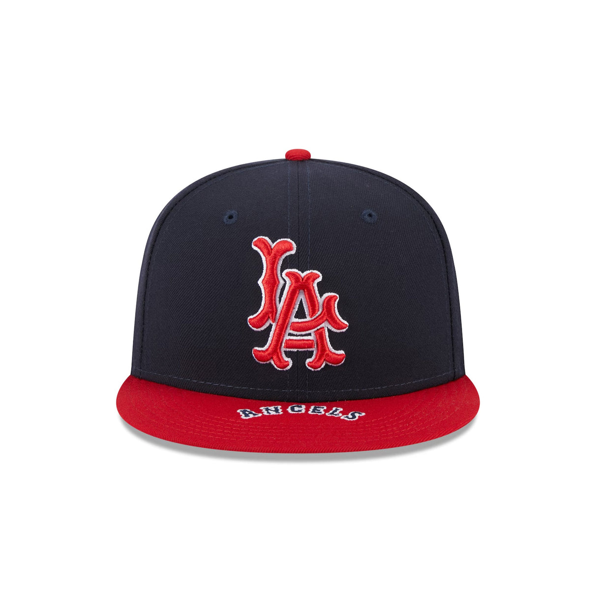 Los Angeles Angels Navy Blue & Red On Deck 59FIFTY Fitted Hat - New Era - 23051840201