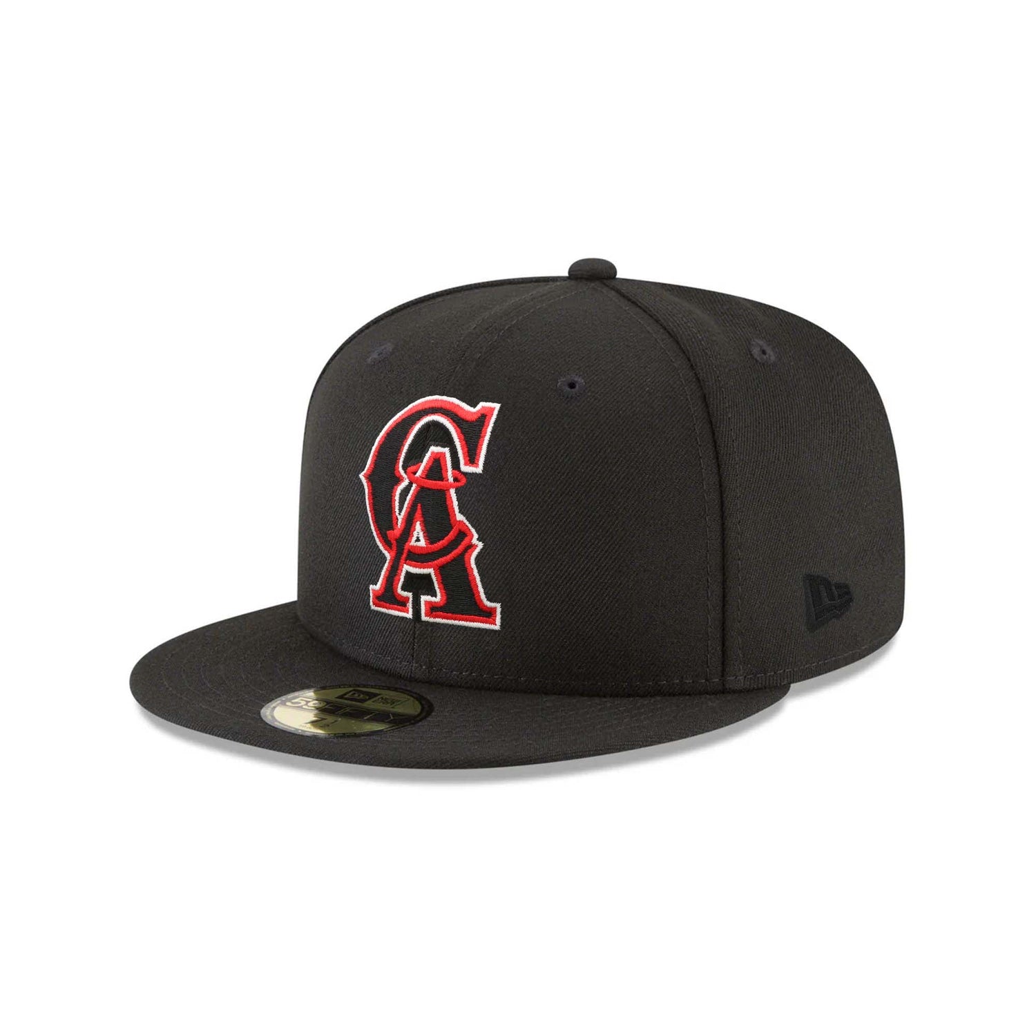 Los Angeles Angels "POP COLOR" 59FIFTY Fitted - Red & Black - New Era -