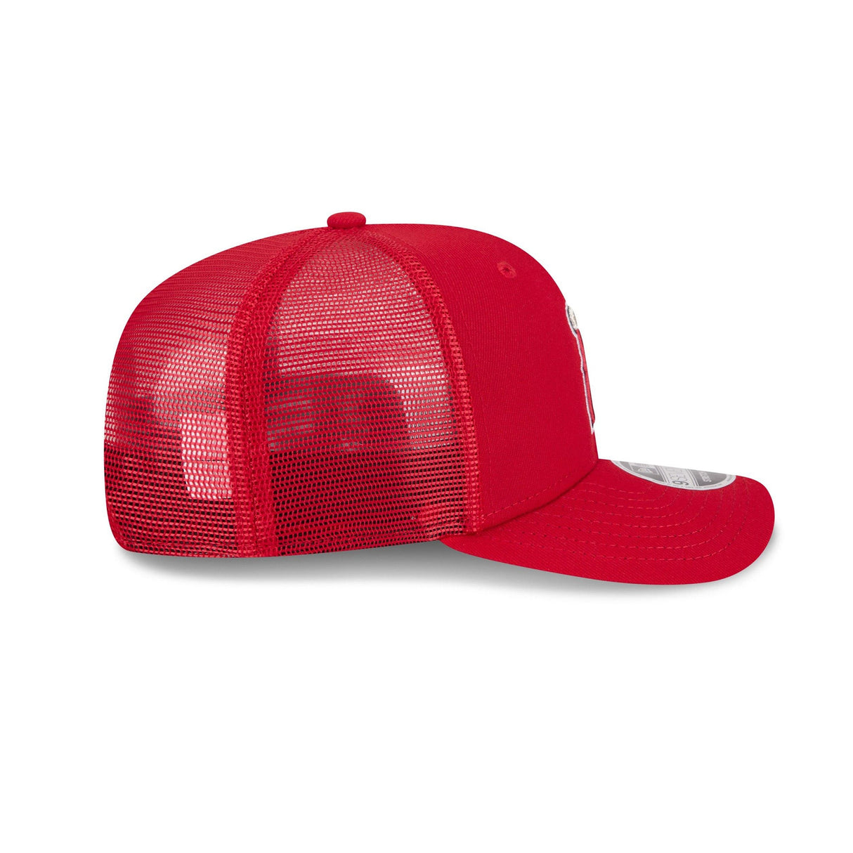Los Angeles Angels Red 9SEVENTY Stretch - Snap Trucker Hat - New Era - 23012440201