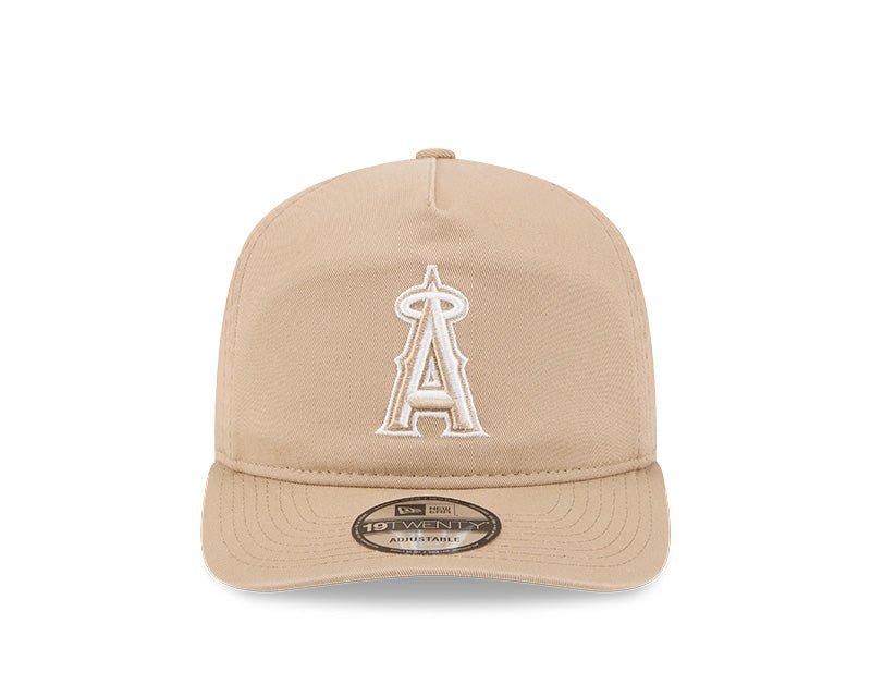 Los Angeles Angels Tan New Era 19TWENTY Snapback Hat - New Era -