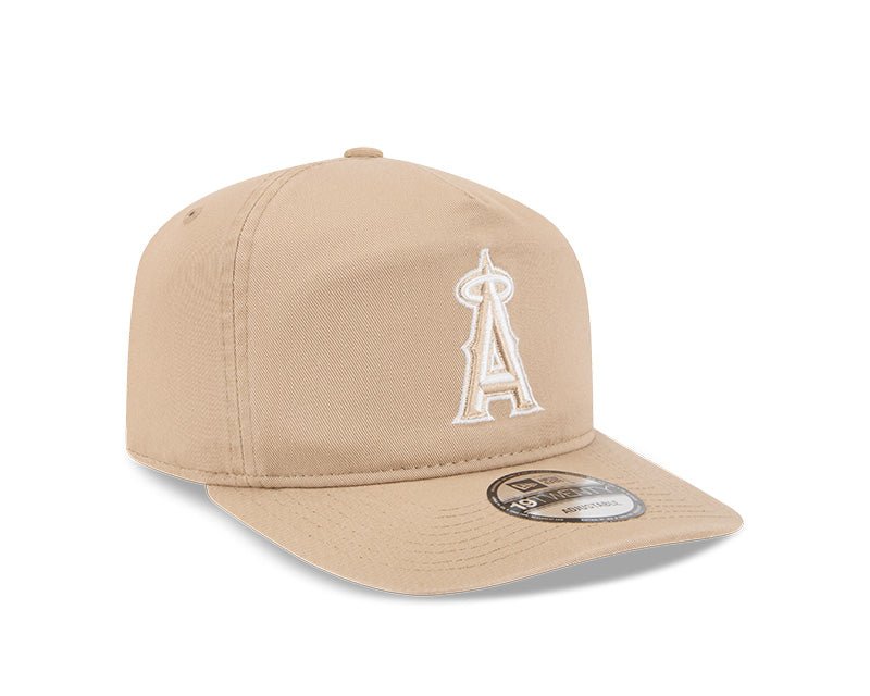 Los Angeles Angels Tan New Era 19TWENTY Snapback Hat - New Era -