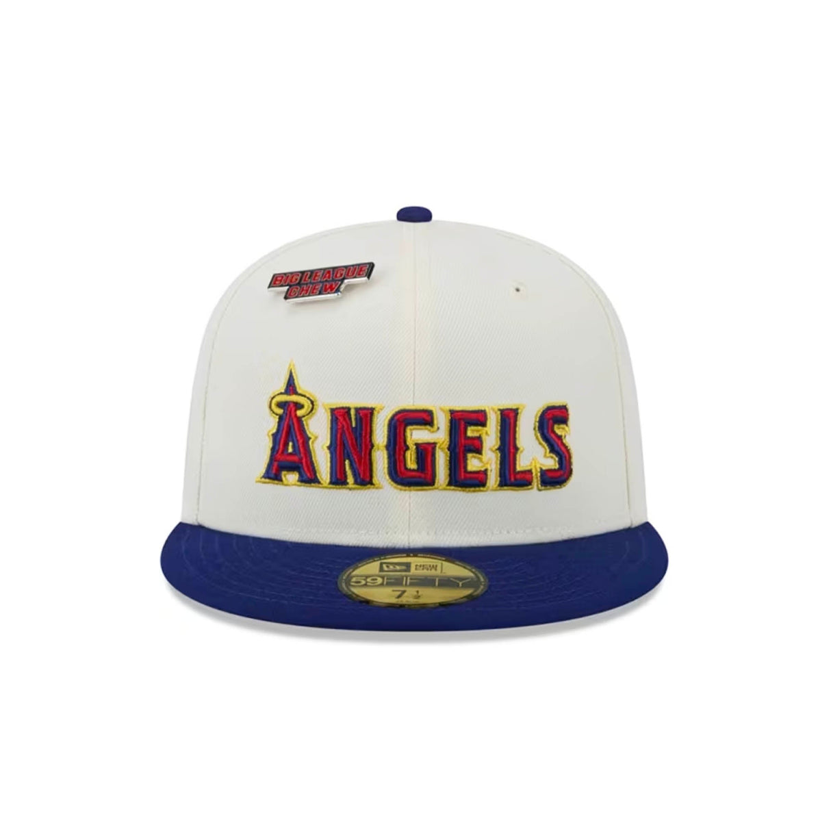 Los Angeles Angels White Big League Chew 59FIFTY Fitted - New Era -