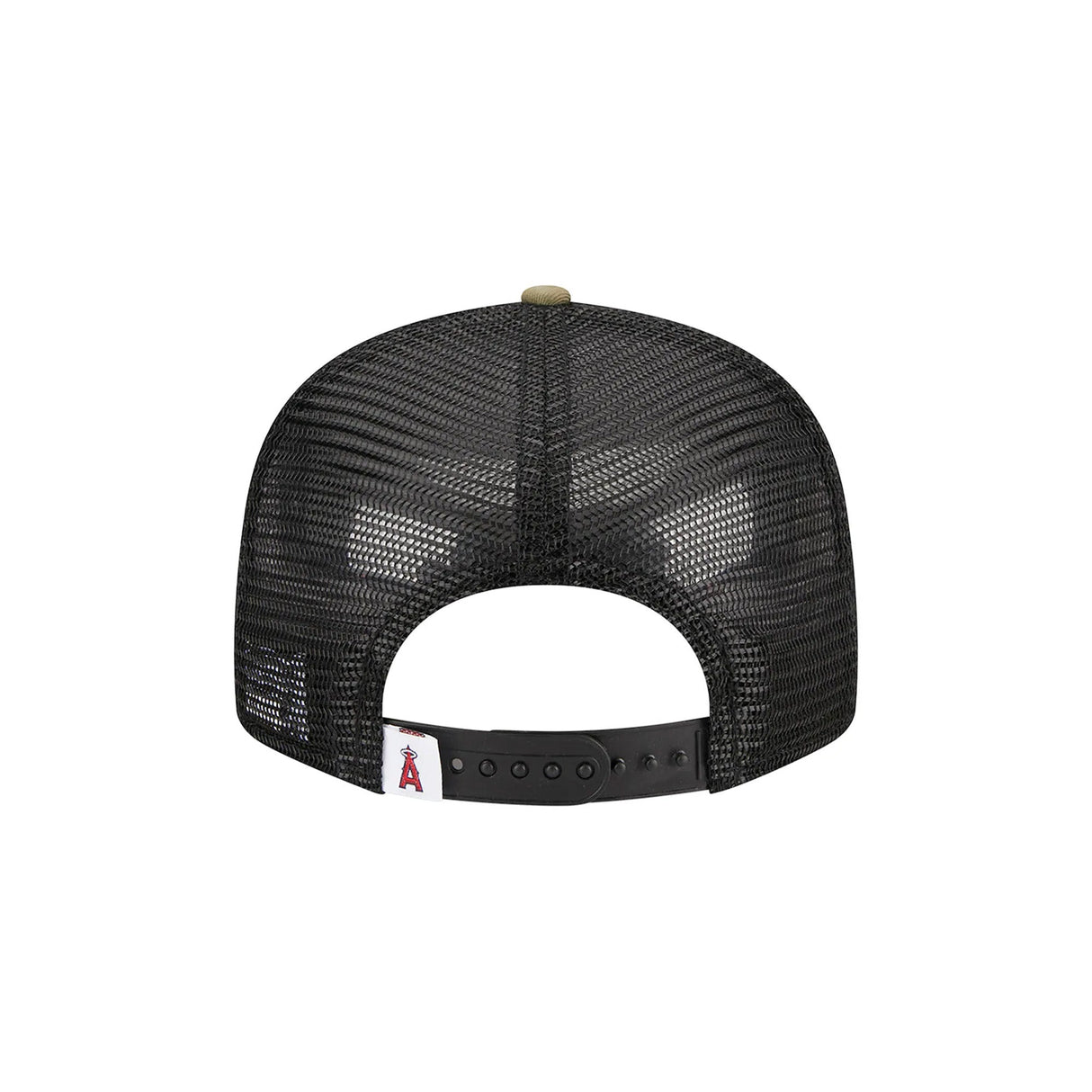 Los Angeles Angels Woodland Camo 9FIFTY Snapback Trucker Hat - New Era - 23012640201