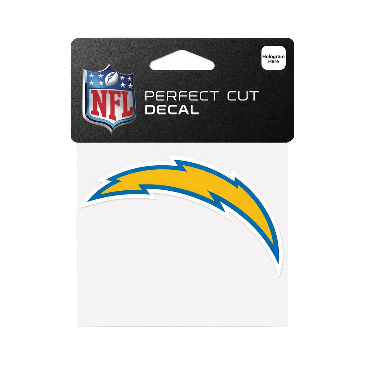 Los Angeles Chargers 4x4 Perfect Cut Decal - Wincraft - 3233109
