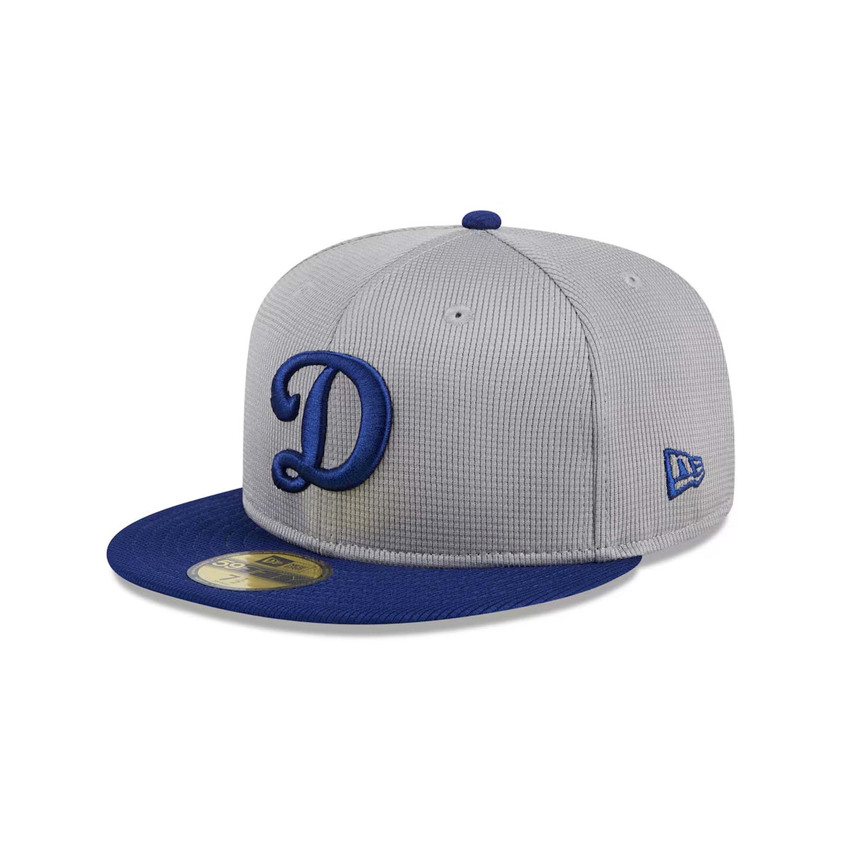 Los Angeles Dodgers 2025 Batting Practice Gray 59FIFTY Fitted Hat - New Era -