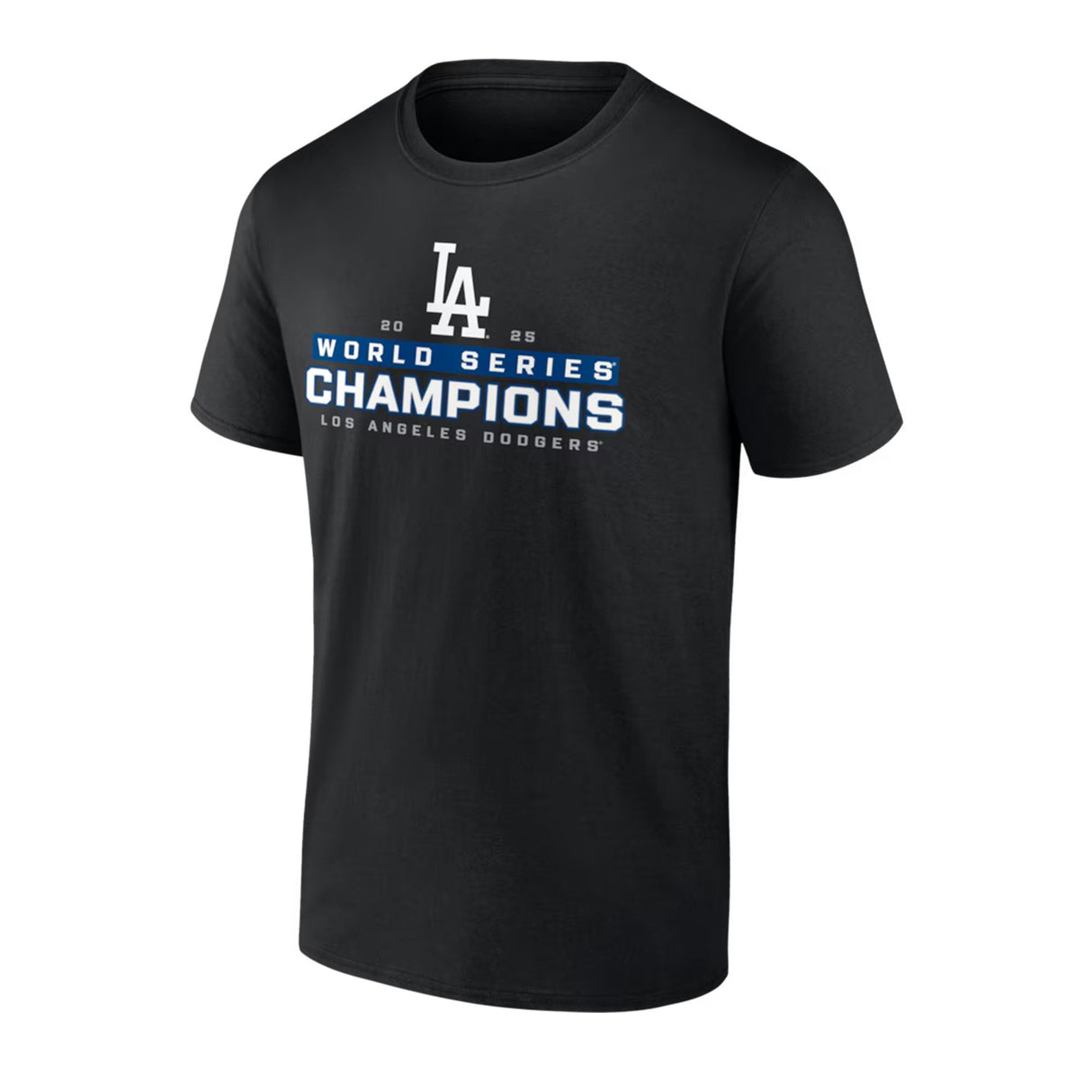 Los Angeles Dodgers 2025 World Series Champions Signature Roster Black T-Shirt - Fanatics -