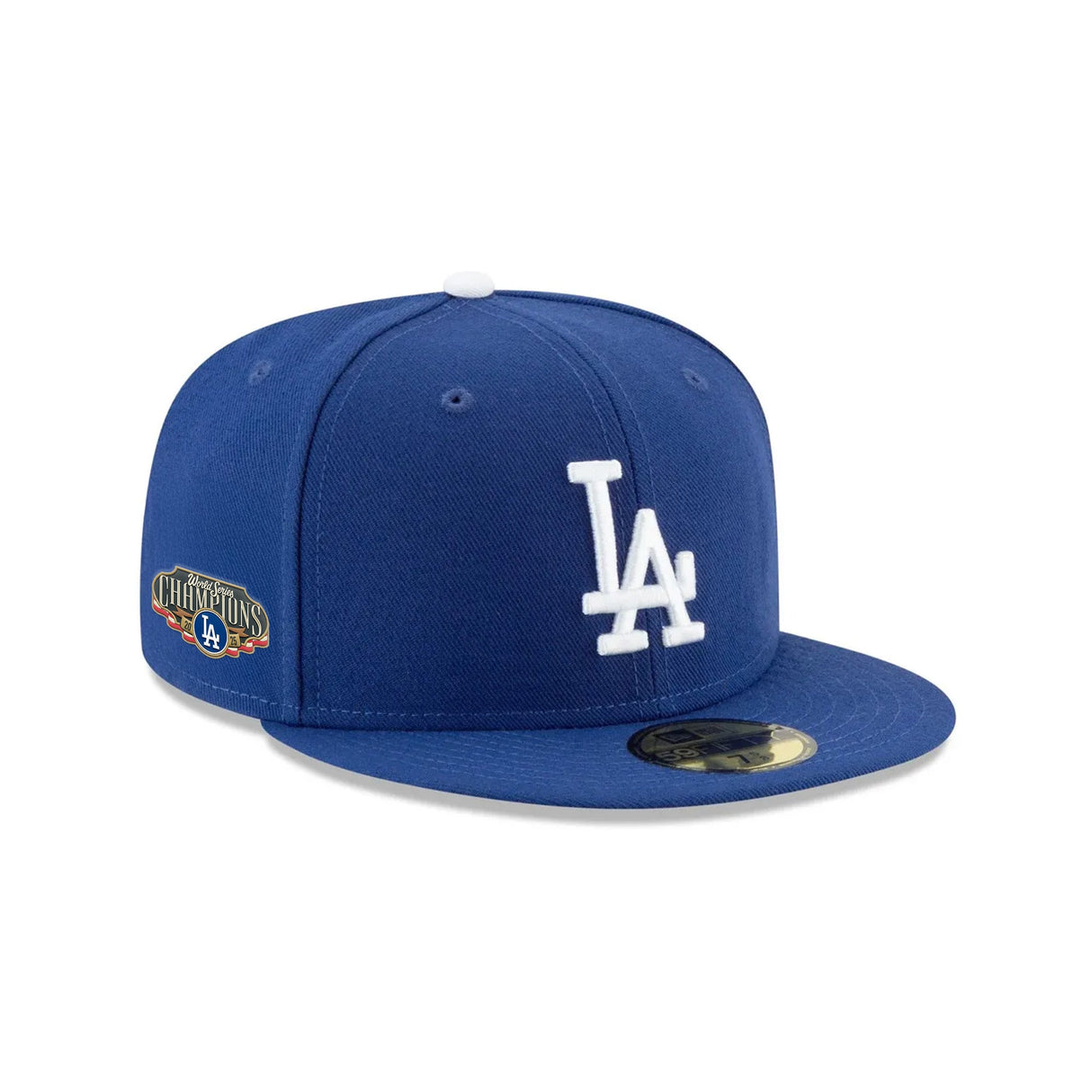 Los Angeles Dodgers 2025 World Series Champs Locker Room TPU Patch Royal 59FIFTY - New Era -
