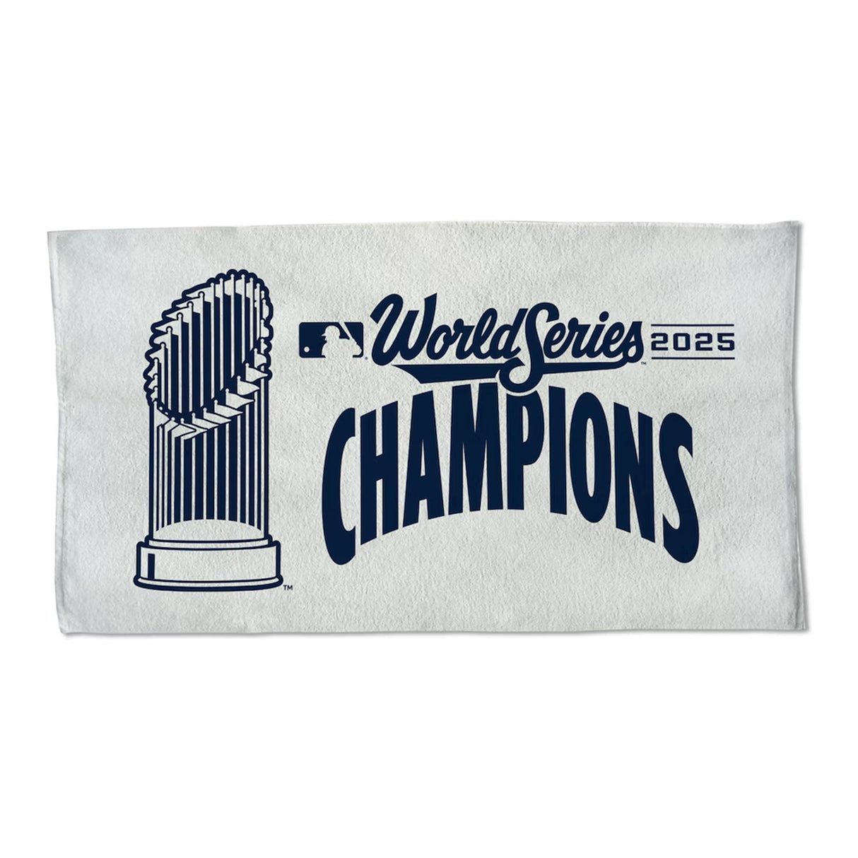 Los Angeles Dodgers 2025 World Series Double - Sided Locker Room Towel – 22" x 42" - Wincraft -