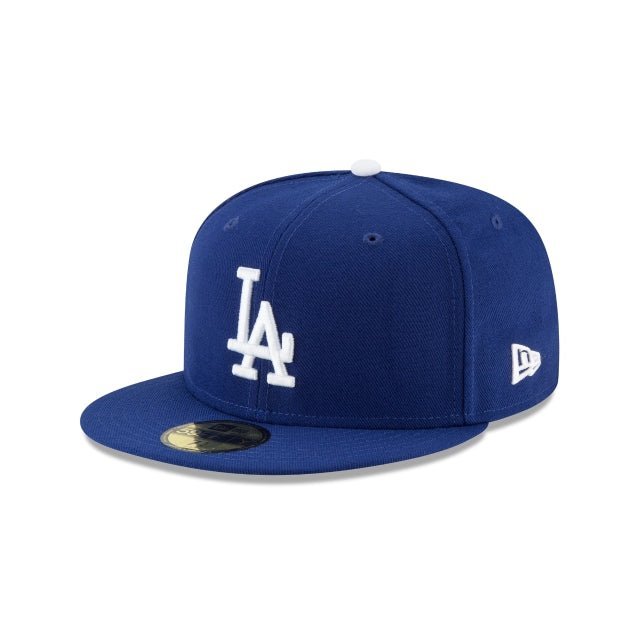 Los Angeles Dodgers 2025 World Series Side Patch Royal 59FIFTY Fitted Hat - New Era -