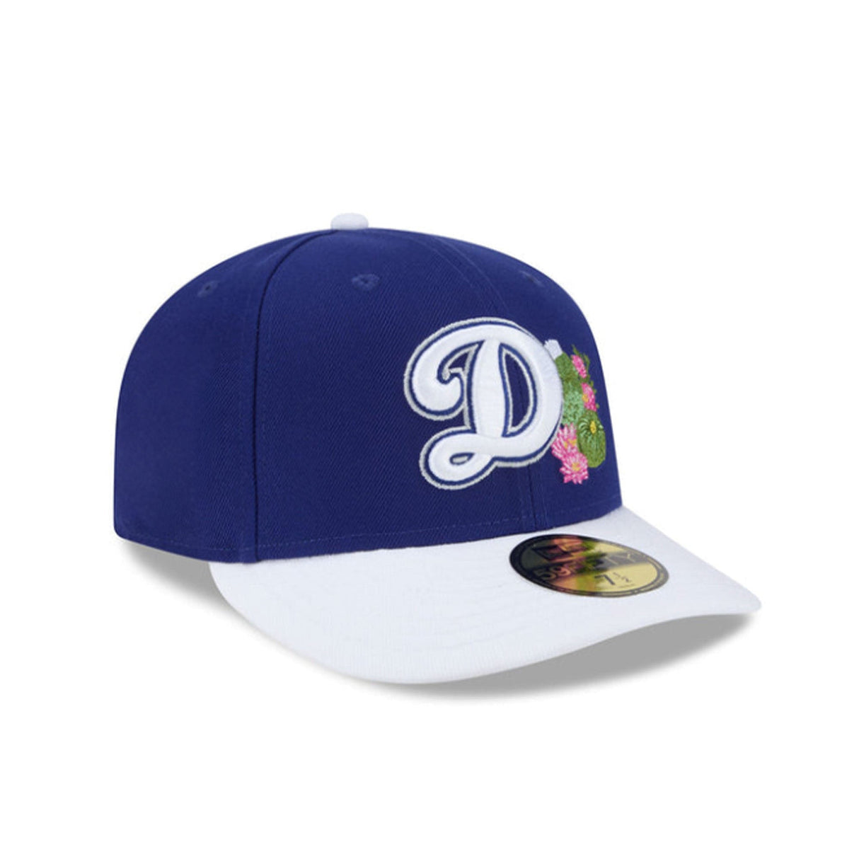 Los Angeles Dodgers 2026 Spring Training No Patch Blue & White 59FIFTY Pre - Curved Fitted Hat - New Era - 23010941101