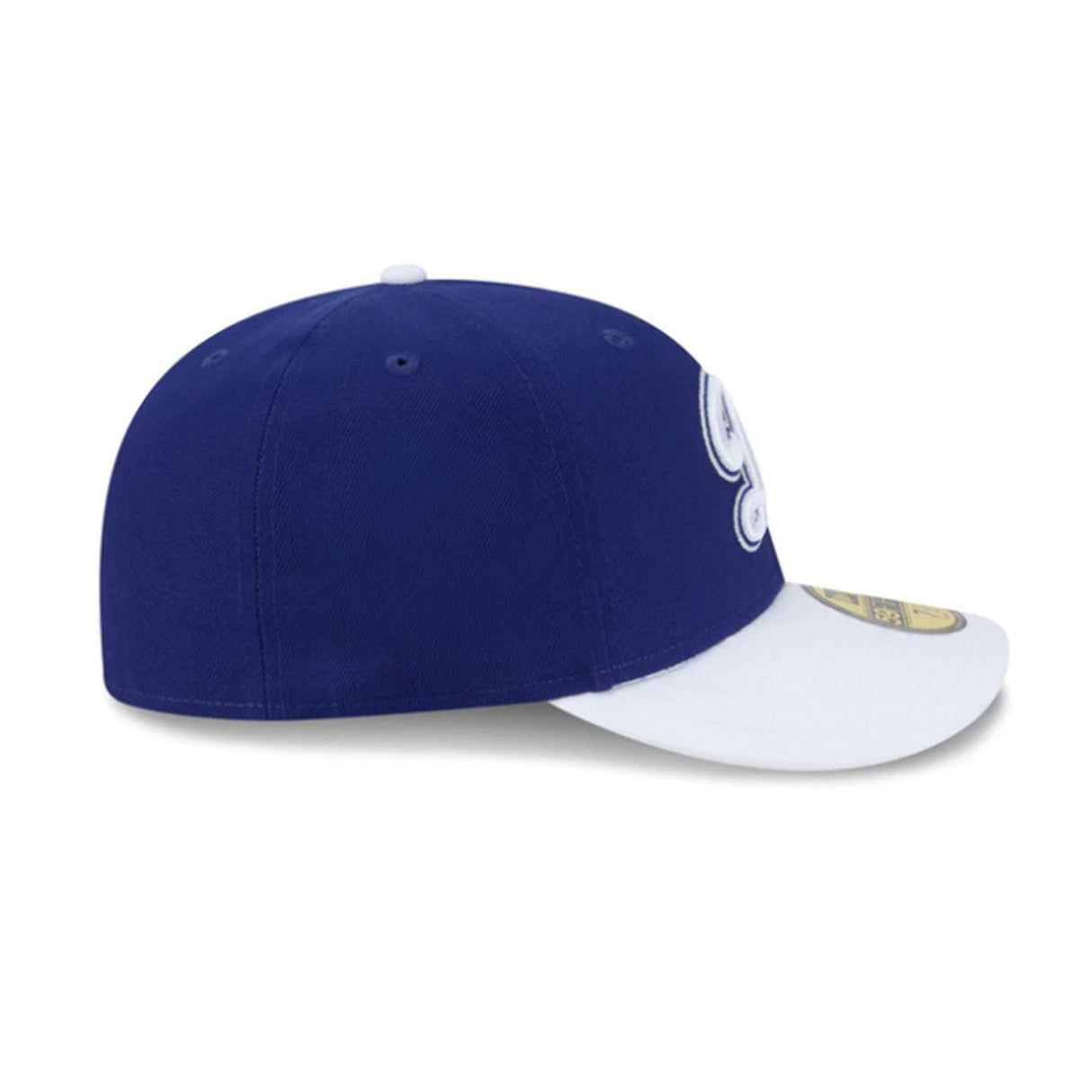 Los Angeles Dodgers 2026 Spring Training No Patch Blue & White 59FIFTY Pre - Curved Fitted Hat - New Era - 23010941101