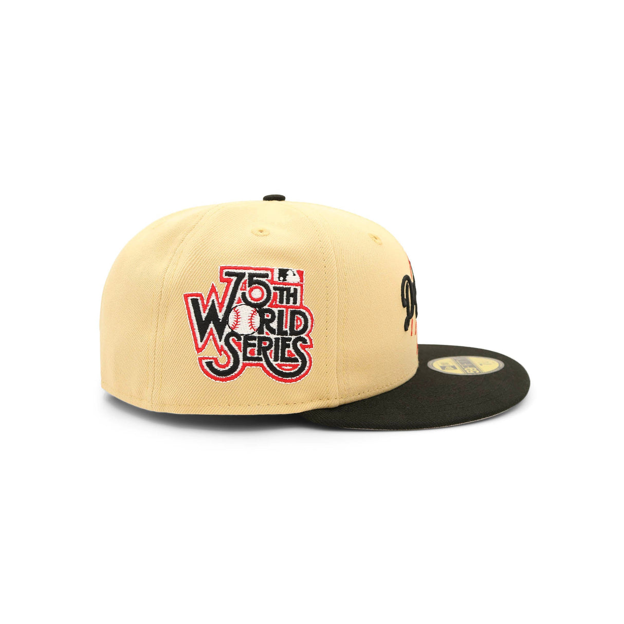 Los Angeles Dodgers 75th World Series Patch 59FIFTY Fitted - New Era -