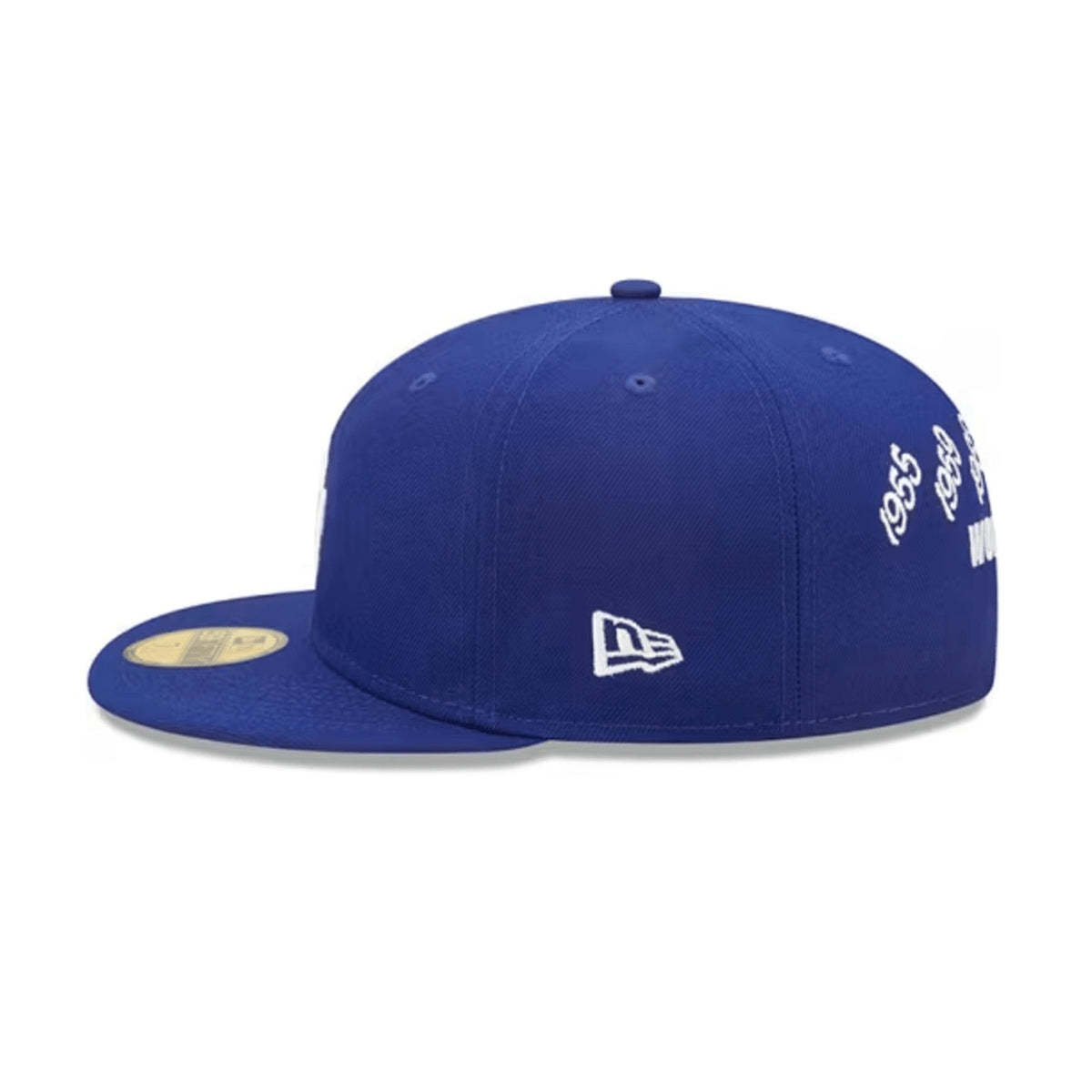 Los Angeles Dodgers 7x Champions Blue 59FIFTY Fitted Hat - New Era - 23150141102