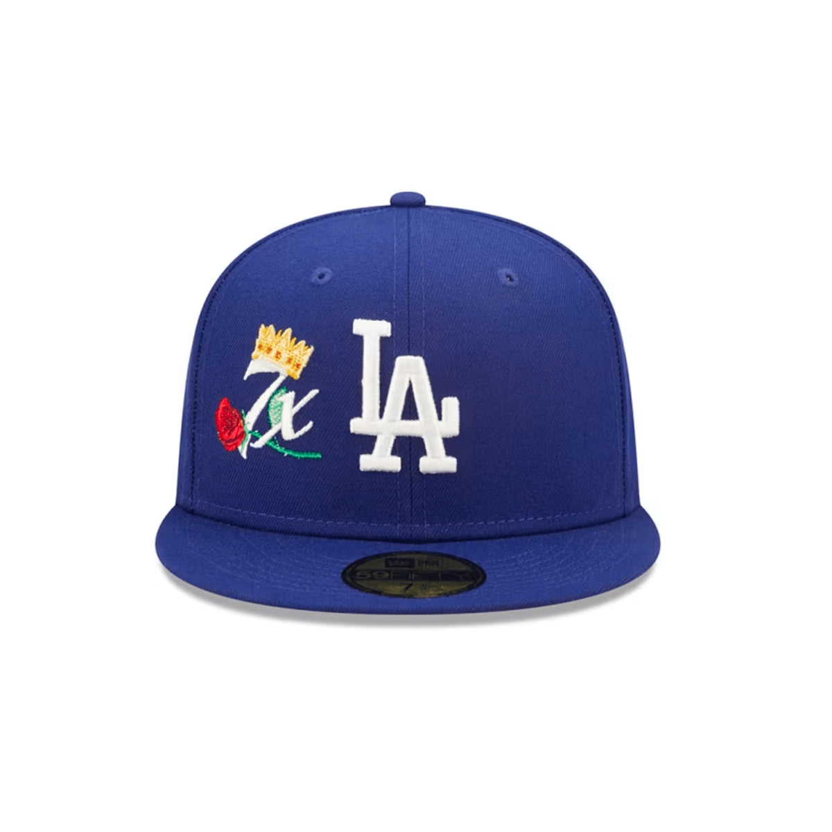 Los Angeles Dodgers 7x Champions Blue 59FIFTY Fitted Hat - New Era - 23150141102