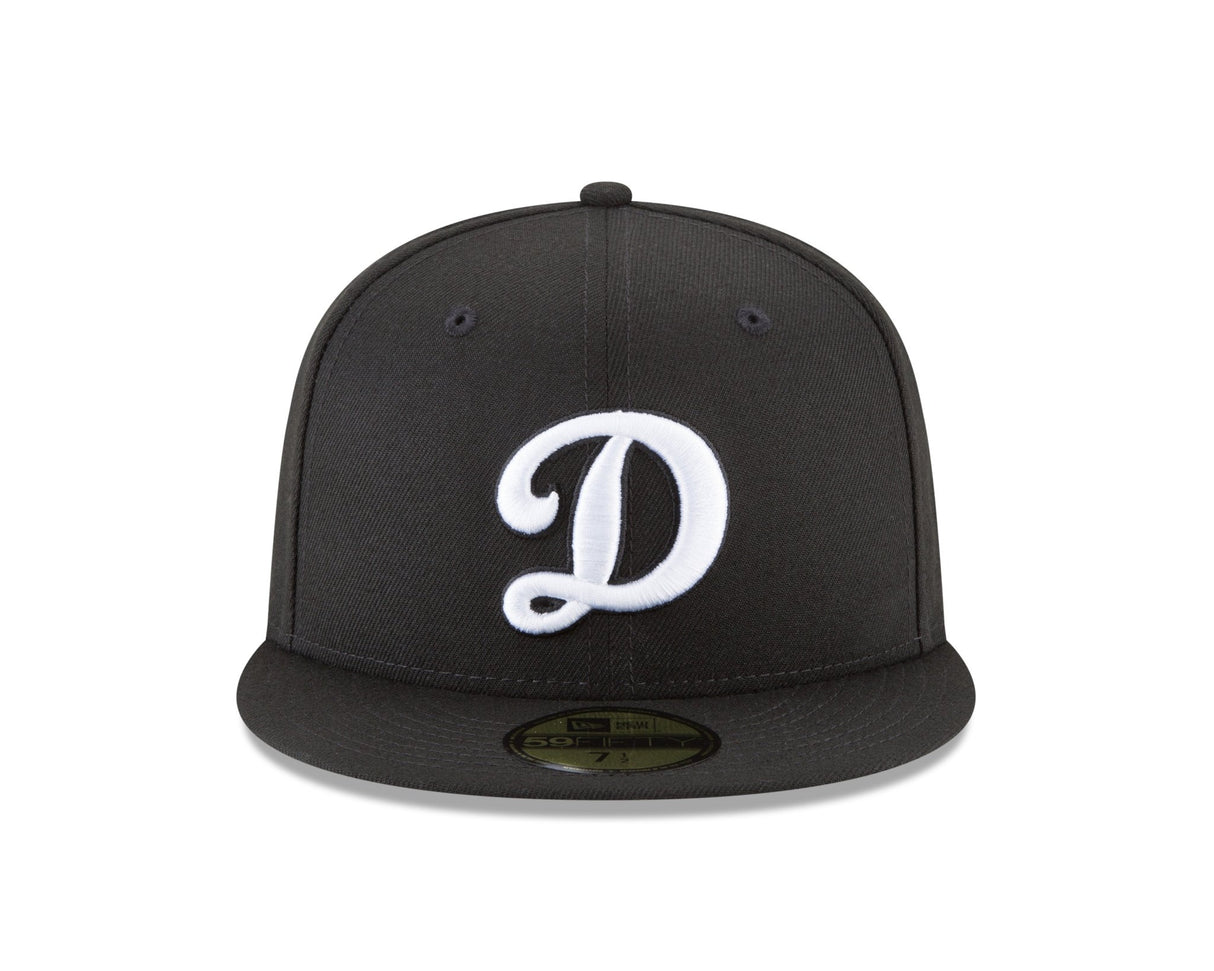 Los Angeles Dodgers Authentic Collection Alternate Logo Black and White 59FIFTY Fitted - New Era -