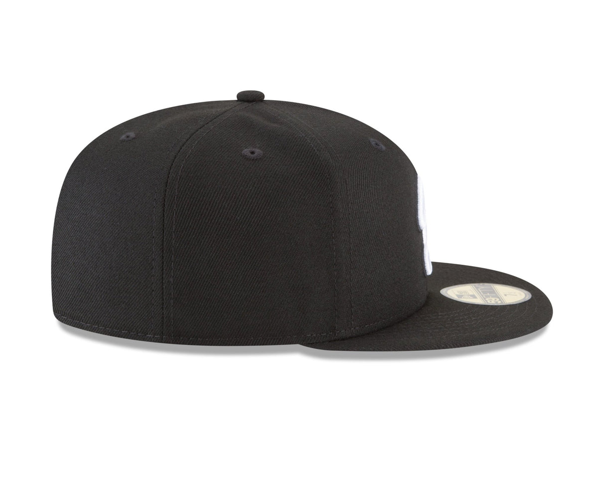 Los Angeles Dodgers Authentic Collection Alternate Logo Black and White 59FIFTY Fitted - New Era -